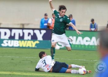 Juliano será um dos desfalques do Goiás no primeiro jogo da final (Foto: Site Goiás)