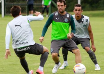 Último treino do Goiás antes do duelo contra o Goianésia (Foto: Site Goiás Esporte Clube)