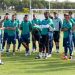 Jogadores treinam antes do jogo contra o Goianésia (Foto: Site Goiás)