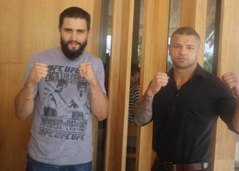 Condit e Pitbull se enfrentam no dia 30 de maio em Goiânia / Foto: Divulgação