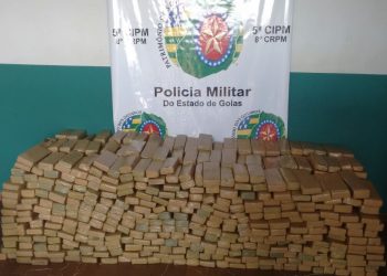 Droga apreendida (Foto: Divulgação PM)