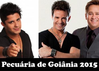 Cristiano Araújo, Leonardo e Eduardo Costa vão agitar Goiânia (Foto: Montagem)