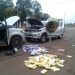 Cocaína apreendida em Jataí (Foto: Divulgação PRF)