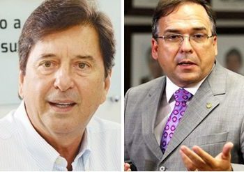 Maguito pode optar por Sandro Mabel para 2016 / Fotomontagem: Folha Z