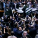Deputados comemoram aprovação da PEC