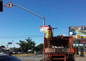 Cruzamento trânsito nas Avenidas São Paulo, Tapajós e Rudá, em Aparecida de Goiânia