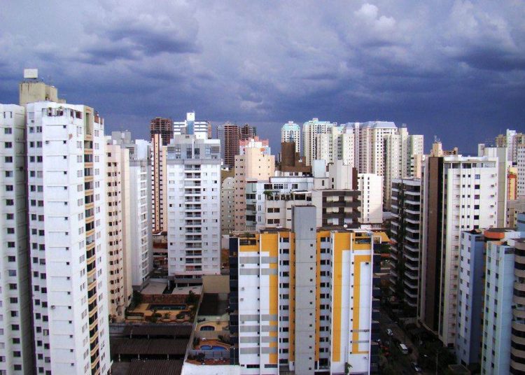 Imagem aérea do Setor Bueno (Foto: Reprodução)