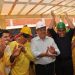 Marconi Perillo no papel de tocador de obras do Estado / Foto: Governo de Goiás