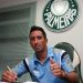 Barrios ainda não marcou com a camisa do clube paulista (Foto: Site Palmeiras)