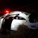 Carro ficou destruído (Foto: Divulgação PRF)