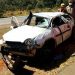 Veículo ficou destruído (Foto: Divulgação PRF)
