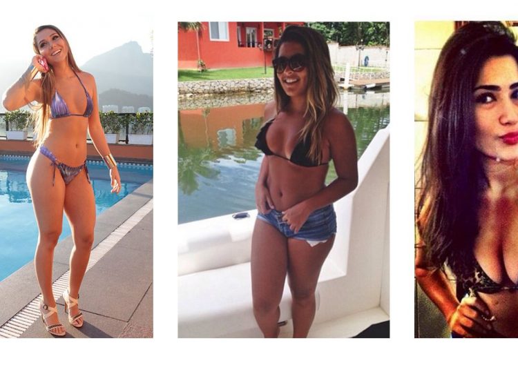 Fillhas de famosos fazem sucesso na internet (Foto: Montagem)