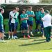 Jogadores treinam para enfrentar o Sport (Foto: Site Goiás)