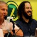 Zico e Gabriel O Pensador são padrinhos da competição (Foto: Divulgação)