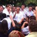 O presidente do PMDB da capital, Bruno Peixoto, pede para que Iris Rezende concorra à prefeitura de Goiânia | Foto: Valdemy Teixeira