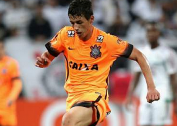 Marciel com a camisa corintiana
