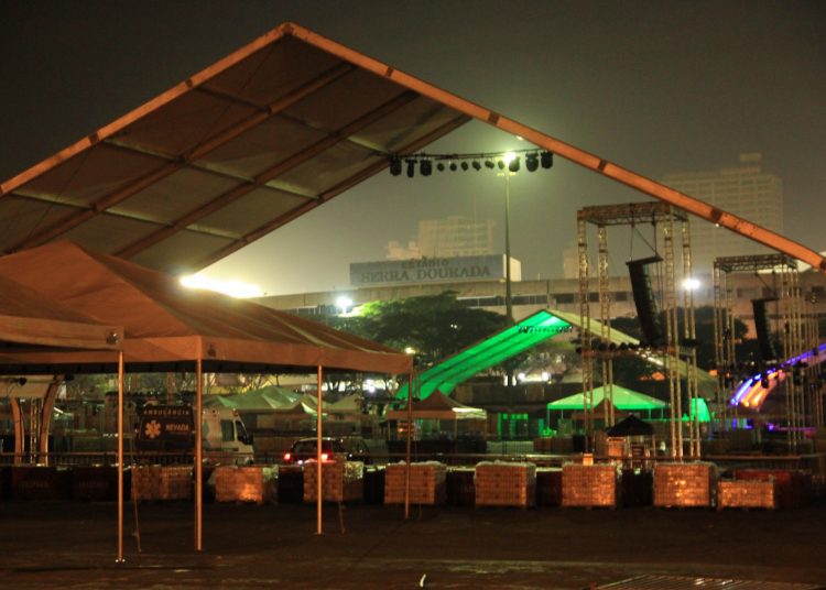 Local do show (Foto: Guilherme Mendonça)