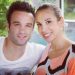 Valbuena e a companheira,