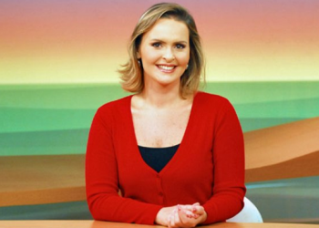 Ana Paula quando apresentava o Globo Rural