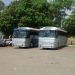 Ônibus apreendidos pela PRF (Foto: Divulgação)