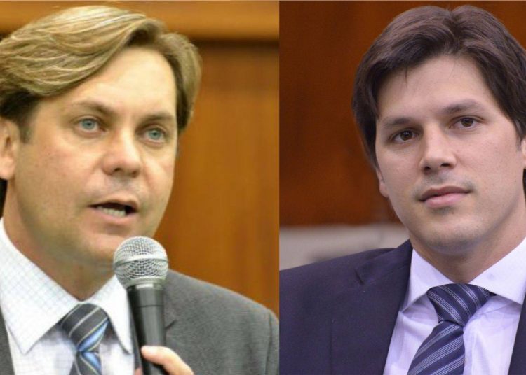 Deputado estadual Bruno Peixoto e deputado federal Daniel Vilela (Foto: Montagem)