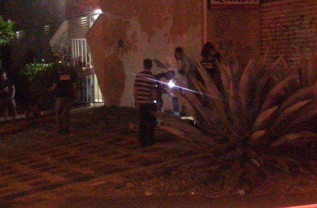 Crime aconteceu no começo da noite (Foto: Divulgação/WhatsApp)