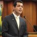 Thiago discursa na Câmara Municipal