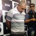 Suspeito foi apresentado nesta quarta-feira (Foto: Mais Goiás)