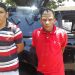 Suspeitos preso pela polícia (Foto: Divulgação PM)