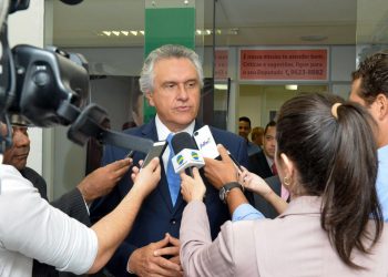 Governador Ronaldo Caiado, do DEM