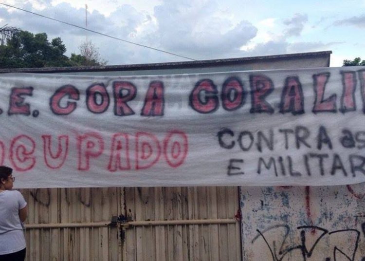 Em oito dias, estudantes ocuparam 21 escolas em Goiás (Foto: Secundaristas em Luta)