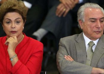 Presidente afastada Dilma Rousseff e presidente interino Michel Temer Foto: Reprodução)