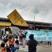 Manifestantes bloqueiam acesso ao Terminal Praça A  (Foto: Reprodução / Facebook)