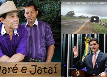 Dupla Jataí e Avaré, acidente na BR-158 e senador dissidente do PMDB (Foto: Montagem)