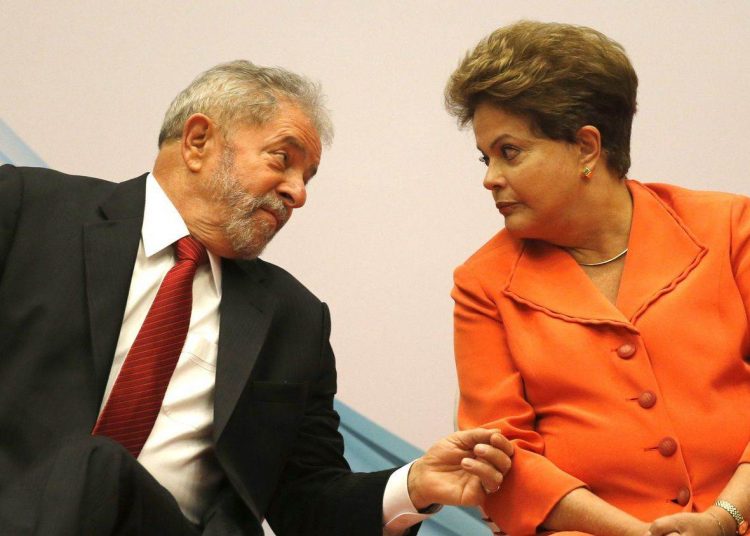Ex-presidente Lula e presidente Dilma (Foto: Reprodução)