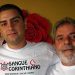 Luiz Cláudio e o pai, ex-presidente Lula (Foto: Reprodução)