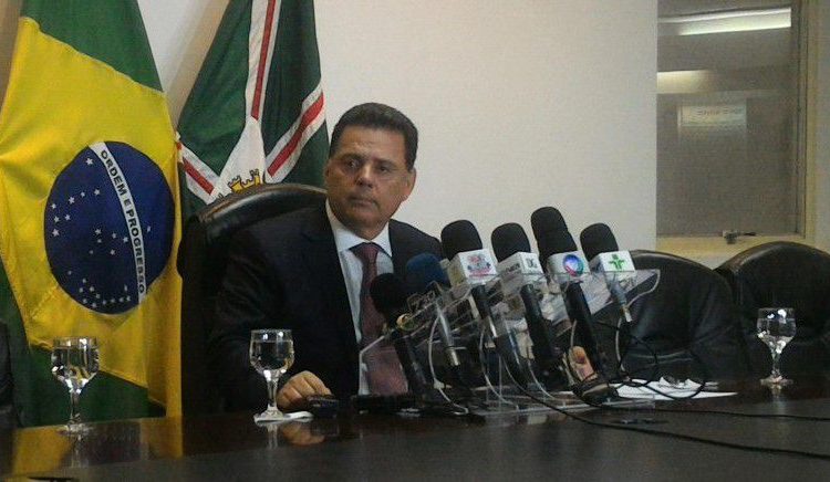 Governador Marconi Perillo divulga ações contra a violência em Goiás (Foto: Reprodução)