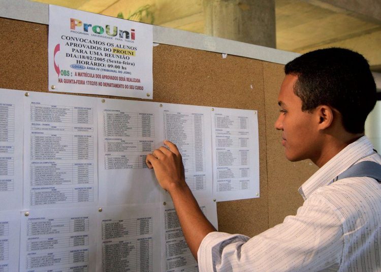 O programa teve 1.599.808 candidatos inscritos para concorrer a 203.602 bolsas / Foto: Governo Federal