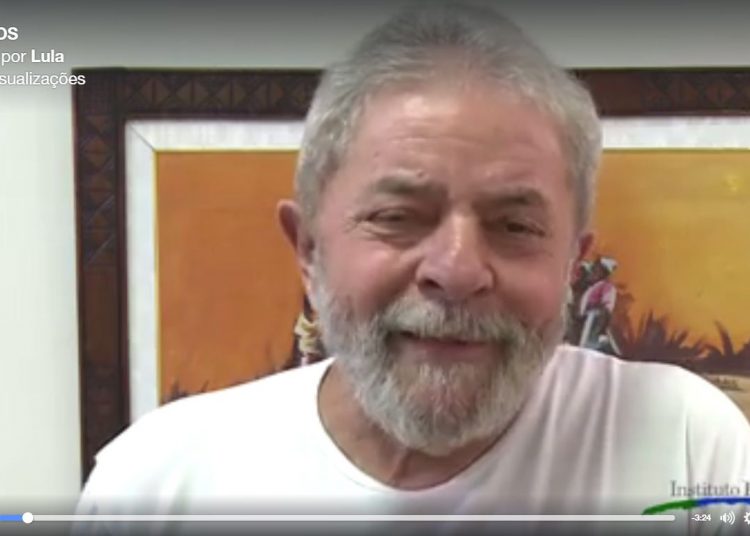 Lula posta vídeo em comemoração aos 36 anos do PT (Foto: Reprodução / Facebook)