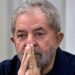 Former Brazilian President (2003-2011) Luiz Inacio Lula da Silva gestures during a meeting with the Workers' Party (PT) members in Sao Paulo, Brazil on March 30, 2015 AFP PHOTO / Nelson ALMEIDA        (Photo credit should read NELSON ALMEIDA/AFP/Getty Images)