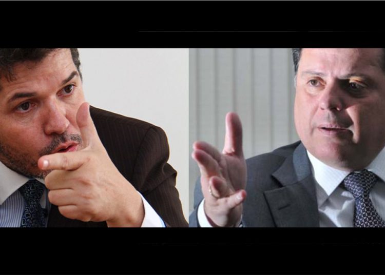 Delegado Waldir criticou Marconi e o próprio PSDB publicamente em diversas ocasiões (Foto: Mongagem)