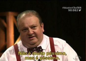 Erick Jacquin faz sucesso na televisão (Foto: Reprodução/Band)