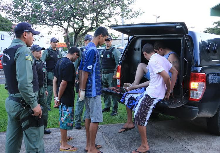 Polícia investiga envolvimento de detidos em vários outros crimes (Foto: André Saddi/Assessoria da Secretaria de Segurança)