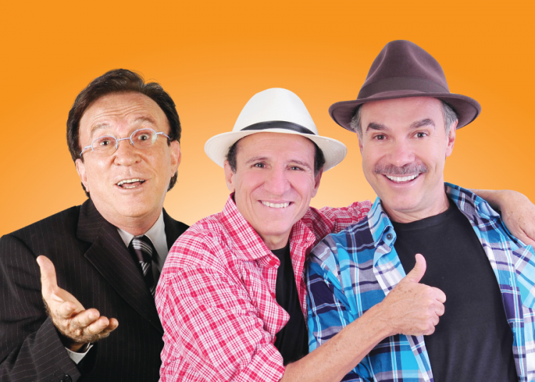 Moacyr Franco e Nilton Pinto e Tom Carvalho se apresentam juntos em Goiânia