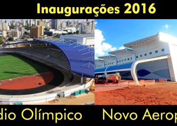 Inauguração de obras em Goiânia (Foto: Divulgação)