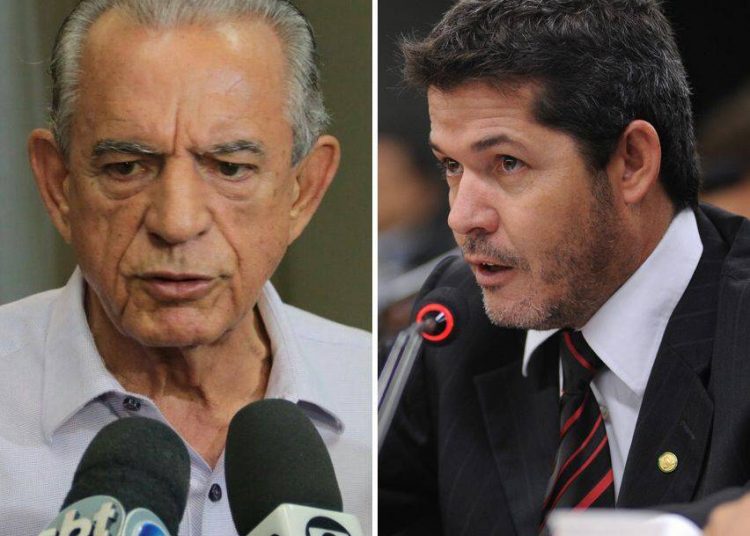 A pesquisa estimulada mostrou uma possível derrota de Iris caso ocorra uma disputa no segundo turno com o deputado Waldir Soares / Fotomontagem: divulgação