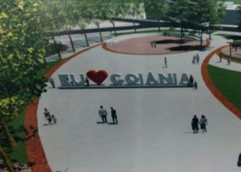 A Praça do Sol receberá um letreiro com a frase acima. | Foto: Divulgação