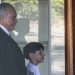 Presidente em exercício, Michel Temer, e sua esposa,Marcela, chegaram por volta das 14h45 na Escola Das Nações | Foto: EBC