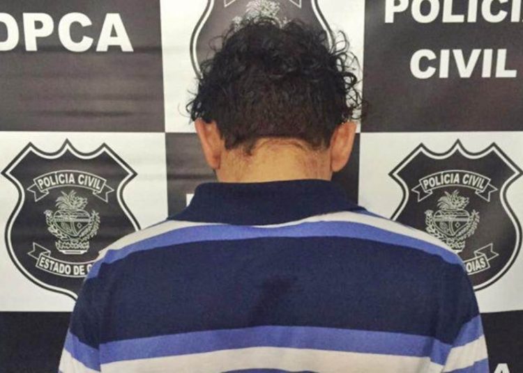 Padastro acusado de abusar sexualmente da enteada é preso em Caldas Novas | Foto: Reprodução / Polícia Civil