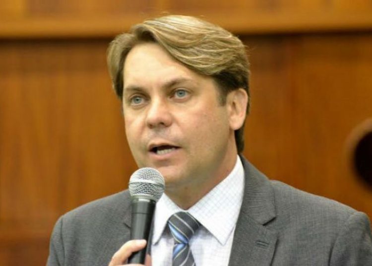 O presidente do PMDB da capital, Bruno Peixoto, pede para que Iris Rezende concorra à prefeitura de Goiânia | Foto: Reprodução